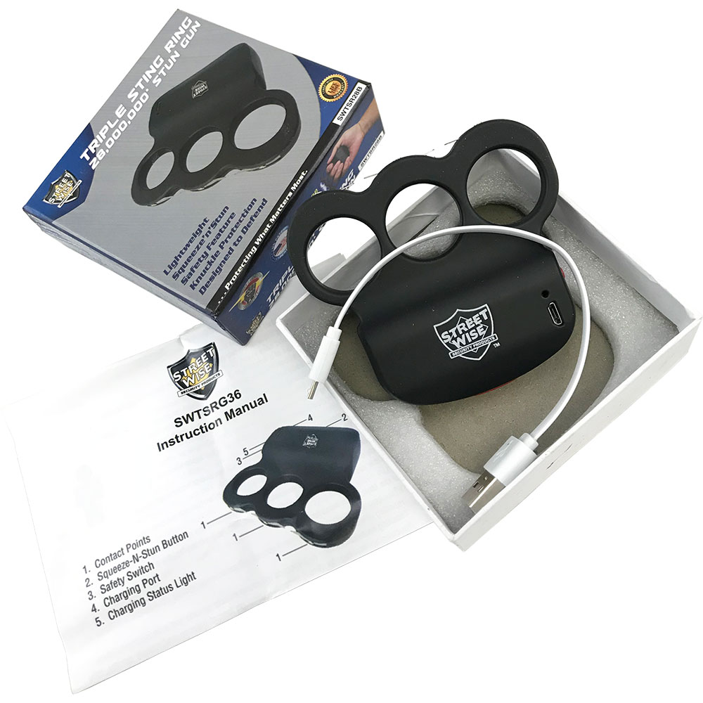 TRIPLE Sting Ring 28,000,000 Stun Gun view 7